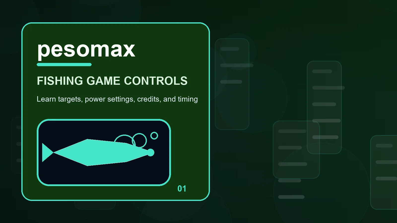 pesomax fishing full-width visual guide 1