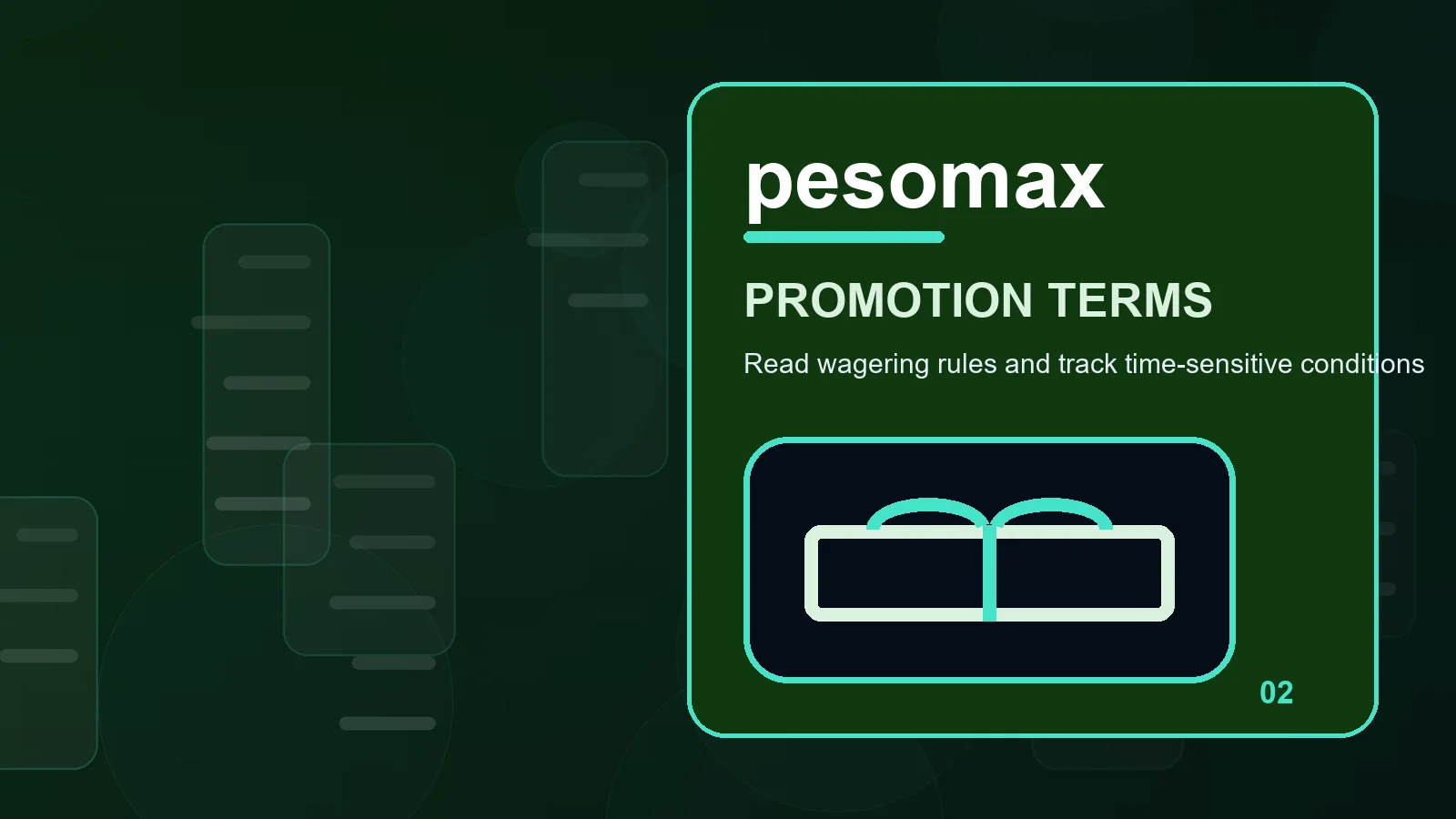pesomax promotions full-width visual guide 2